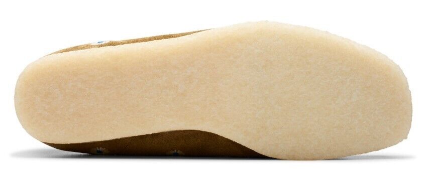 Clarks Originals Wallabee Men's Dark Olive Embroidered Suede 26175852 — product view 7