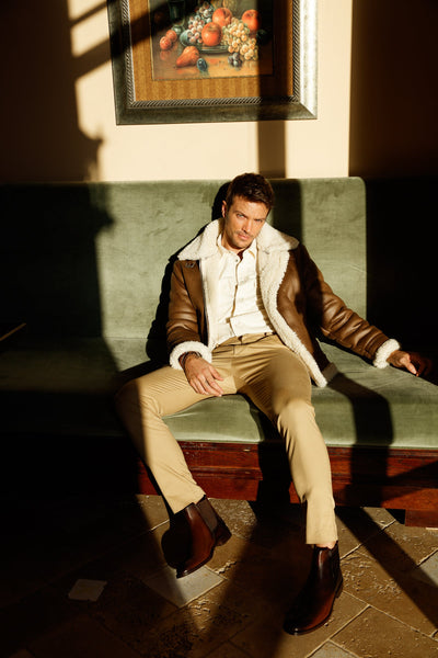 The Manby Brown Leather Chelsea Men Boot Final Sale!