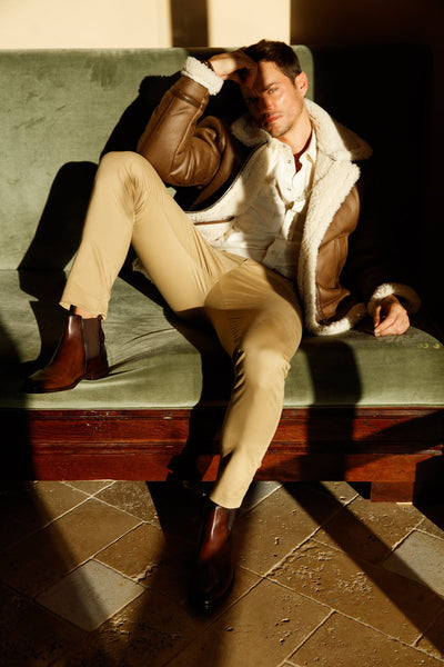 The Manby Brown Leather Chelsea Men Boot Final Sale!