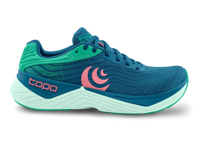 Topo Ultrafly 5 W076 B Women's Sneakers — Blue/Aqua Running