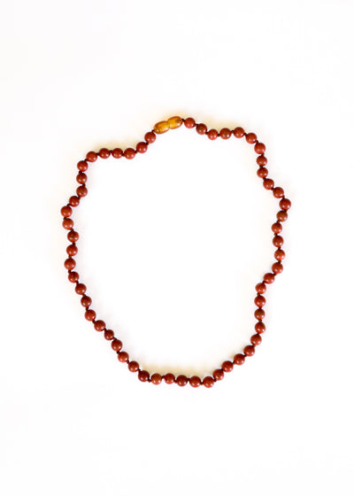 Pure Gemstone + Red Jasper || Necklace