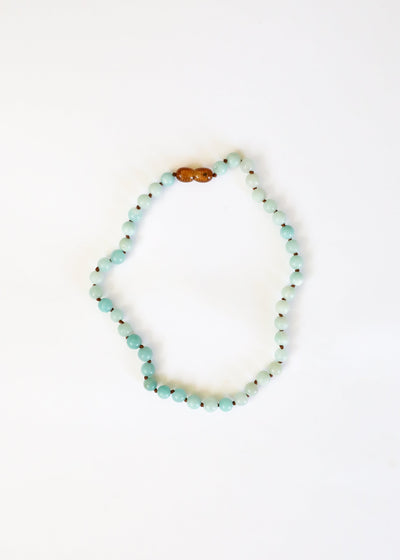 Pure Gemstone + Amazonite || Necklace
