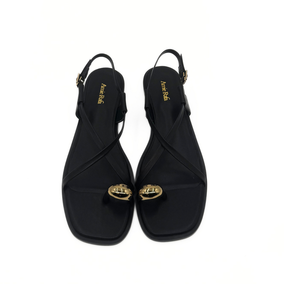 Laney Strappy Gold Toe Sandals