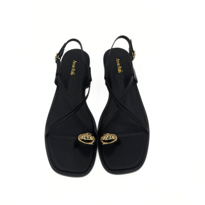 Laney Strappy Gold Toe Sandals