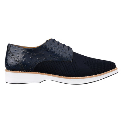 Gutta Leather Textile Casual Sneakers for Men