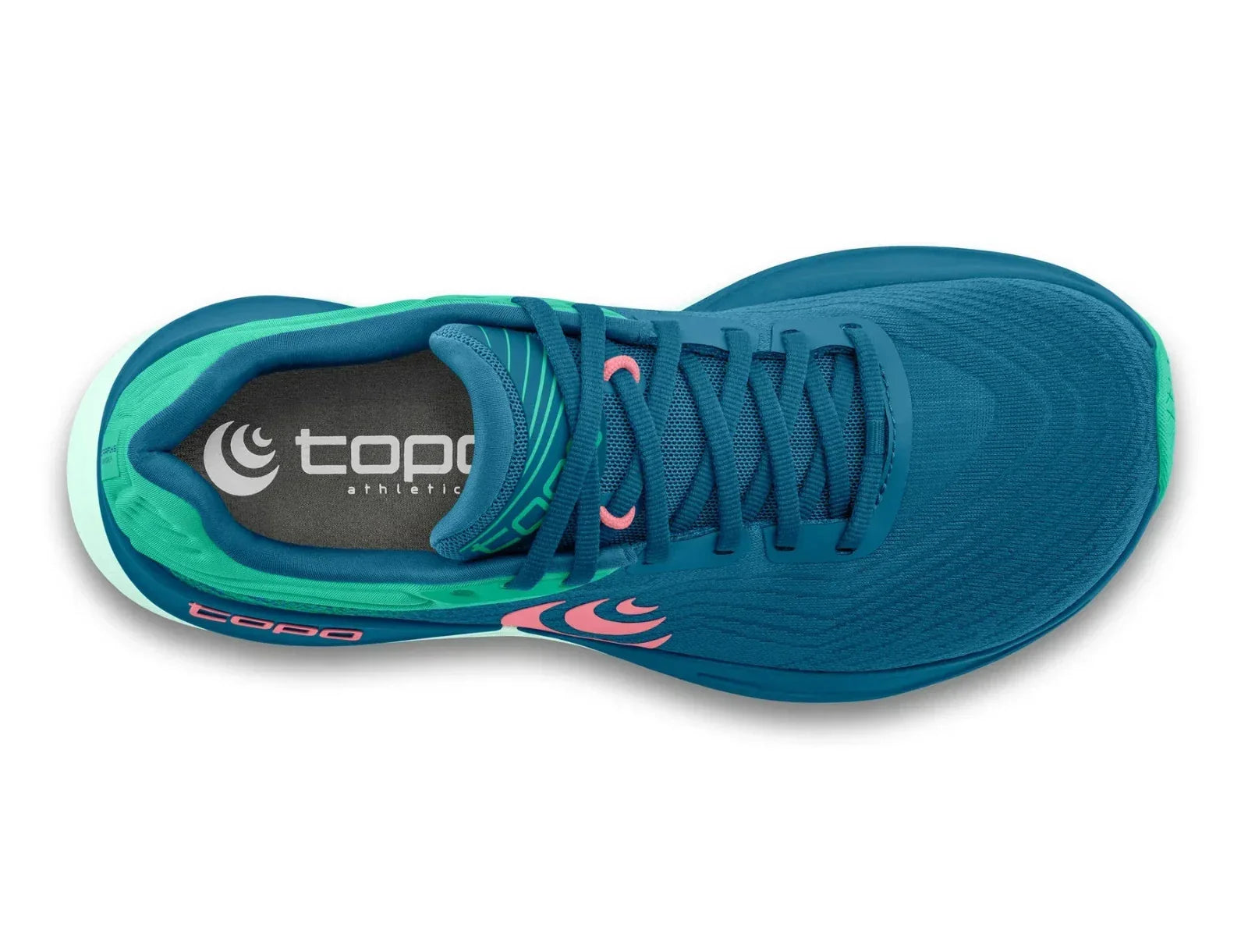 Topo Ultrafly 5 W076 B Women's Sneakers — Blue/Aqua Running