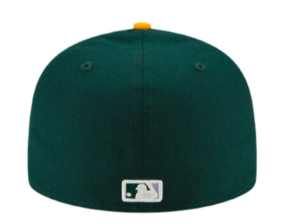 New Era Oakland Athletics Pop Sweat 59FIFTY Men's Fitted Hat — Green/Purple