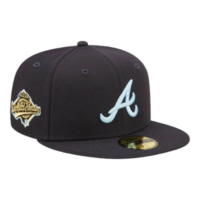 New Era Atlanta Braves 59FIFTY Cloud Under Fitted Hat – Navy