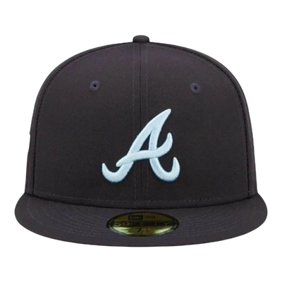 New Era Atlanta Braves 59FIFTY Cloud Under Fitted Hat – Navy