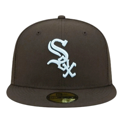 New Era Cloud Under 59Fifty Chicago White Sox Men Fitted Hat Black
