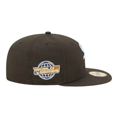 New Era Cloud Under 59Fifty Chicago White Sox Men Fitted Hat Black