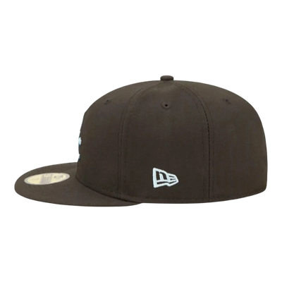 New Era Cloud Under 59Fifty Chicago White Sox Men Fitted Hat Black