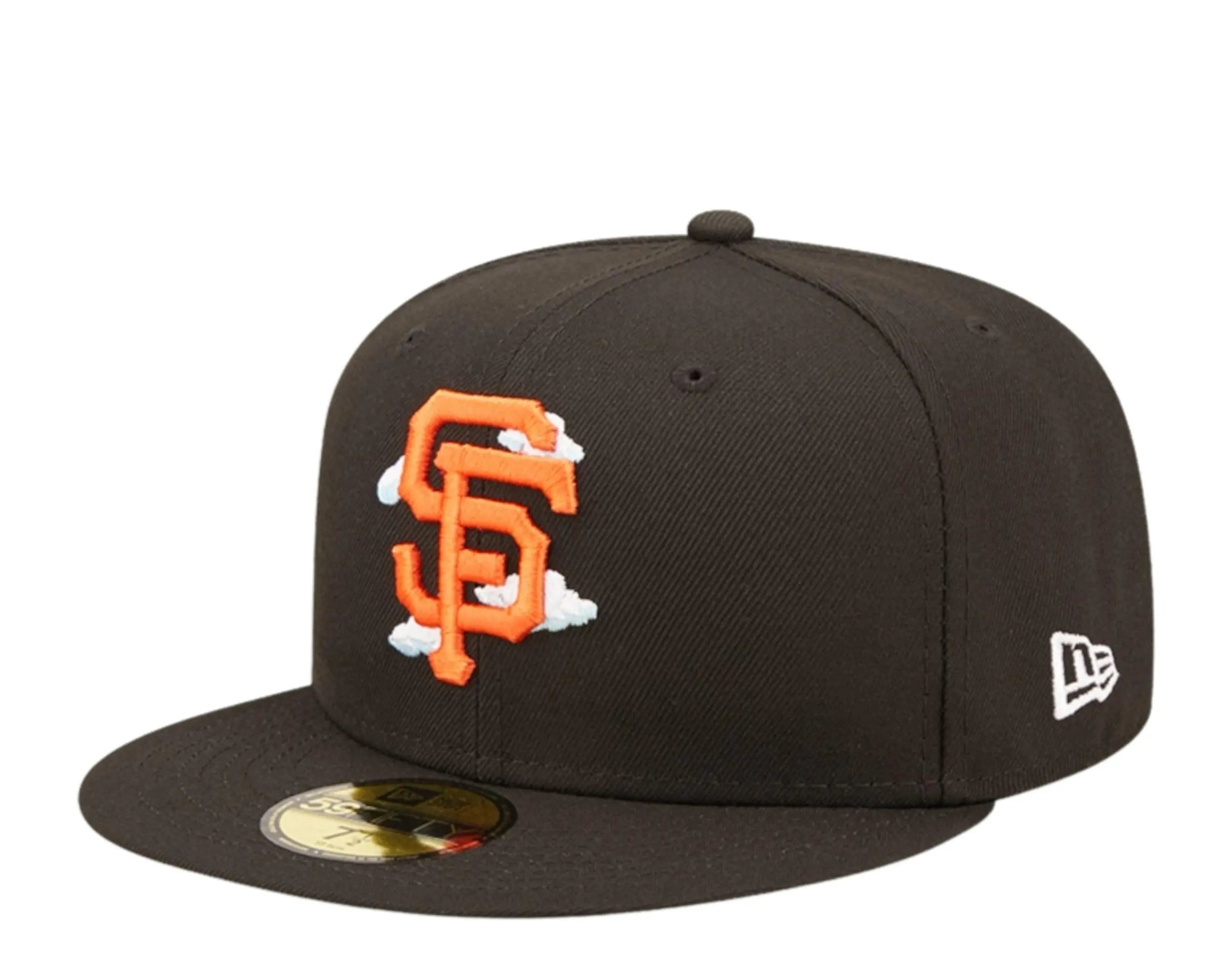 New Era 59Fifty MLB San Francisco Giants Comic Cloud Fitted Hat Black