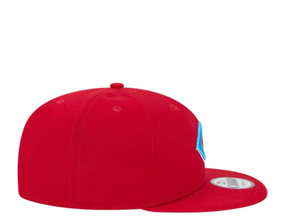 New Era Cincinnati Reds Father's Day 2024 9FIFTY Men's Snapback Hat — Red/Blue