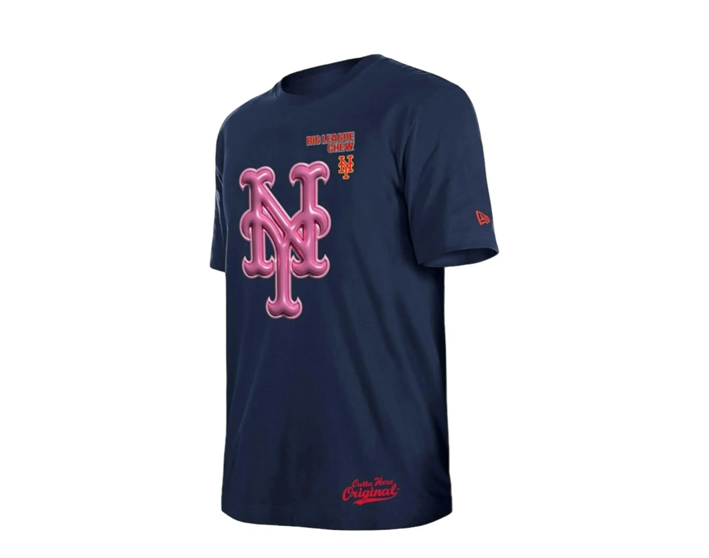 New Era x Big League Chew New York Mets Men T-Shirt Navy