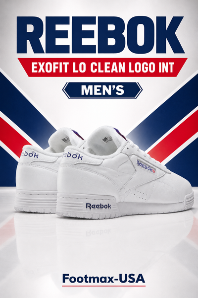 Reebok Exofit Lo Clean Logo Int. - 100000169 - White / Royal (Men's) — product view 3
