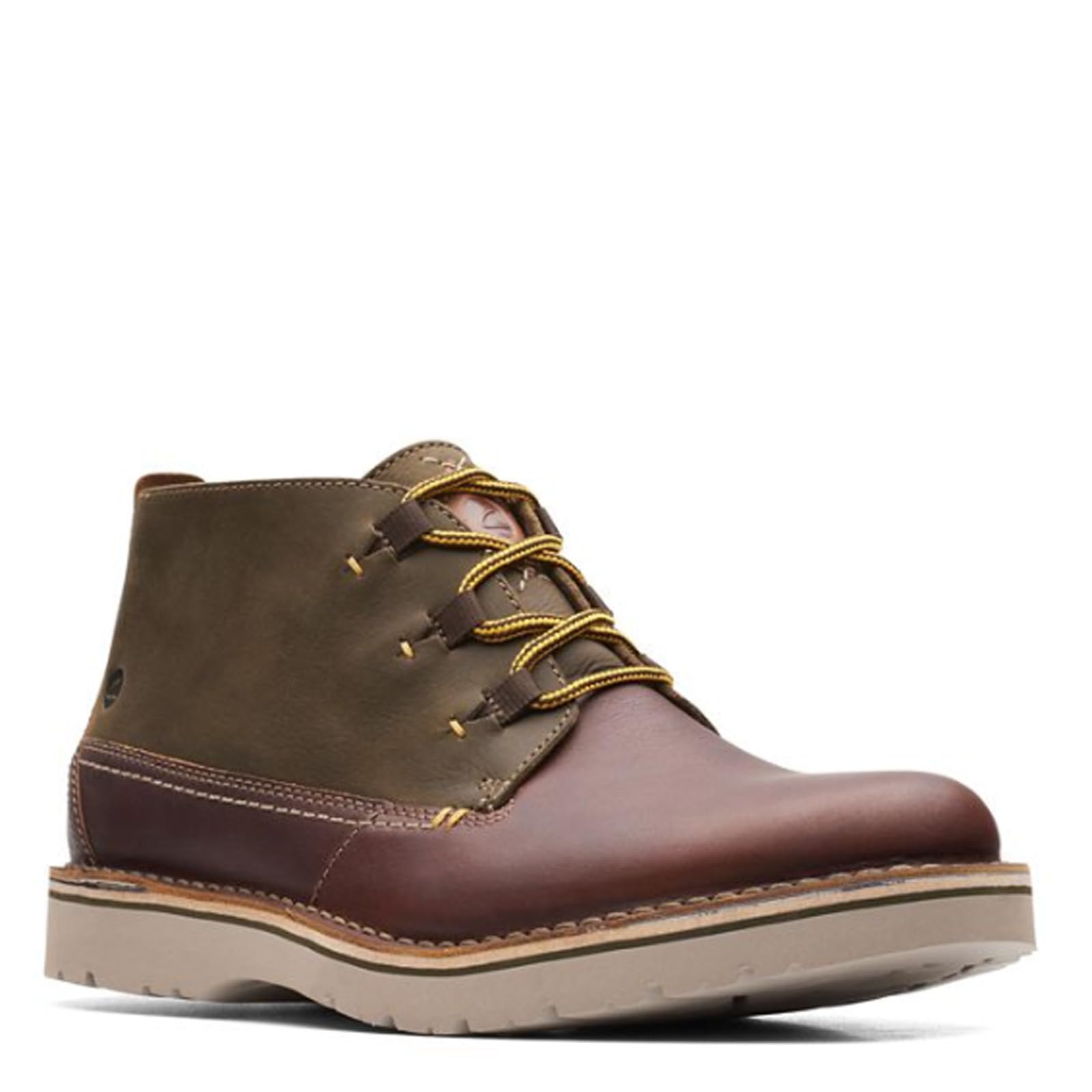 Olive Clarks Eastford Mid men's boot, view 2