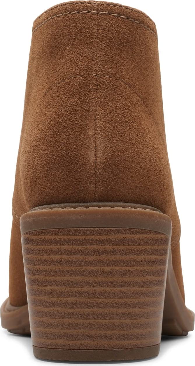 Clarks Scene Lace Boot Women's Dark Khaki Suede 26162180 — product view 7