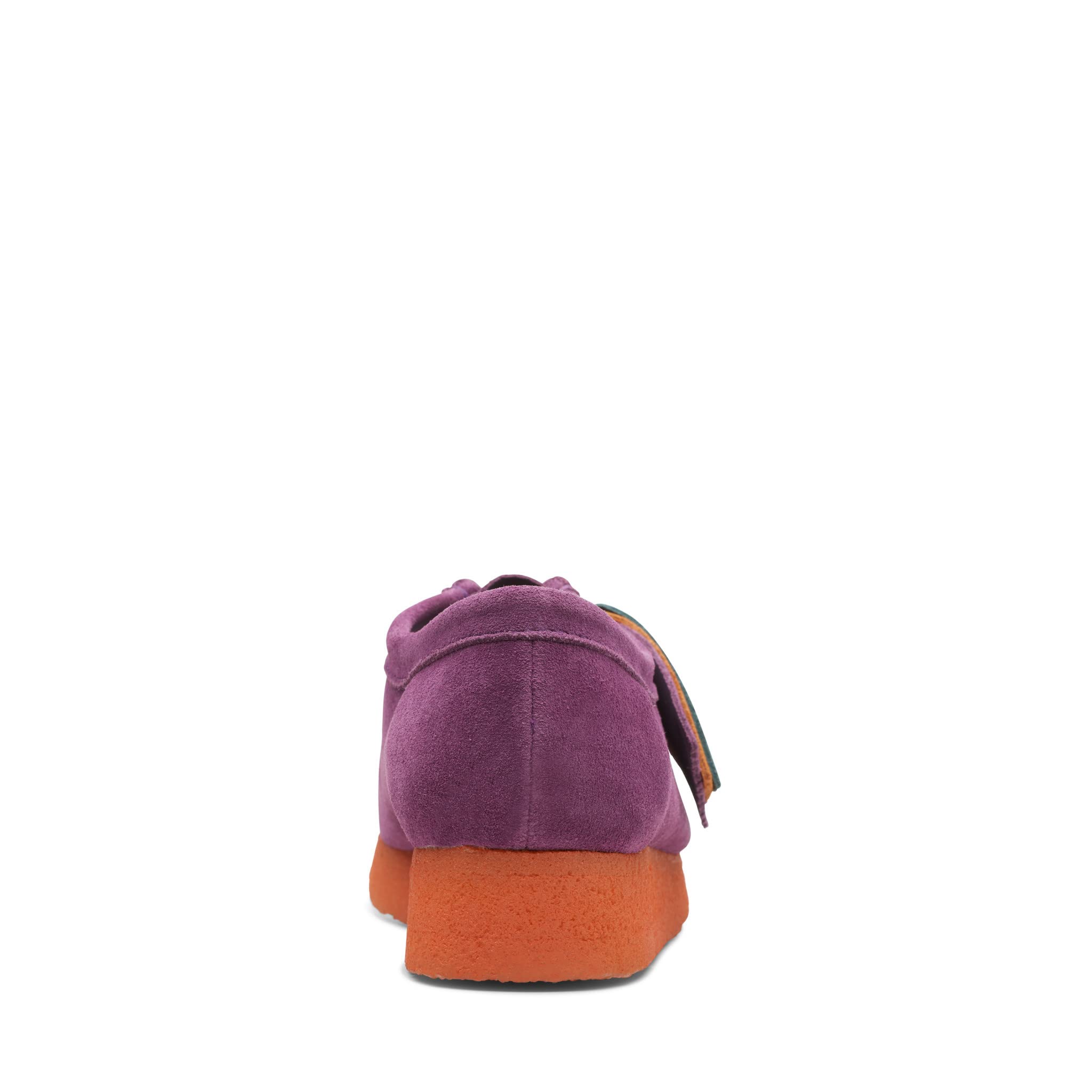 Clarks Originals Wallabee Women's Purple Suede Combi Casual Shoes