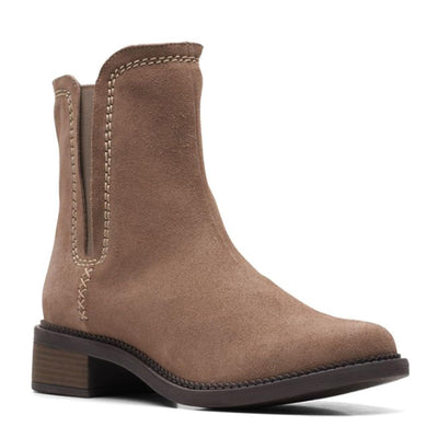 rubbersoled [26168073] WOMENS CLARKS MAYE ZIP side view