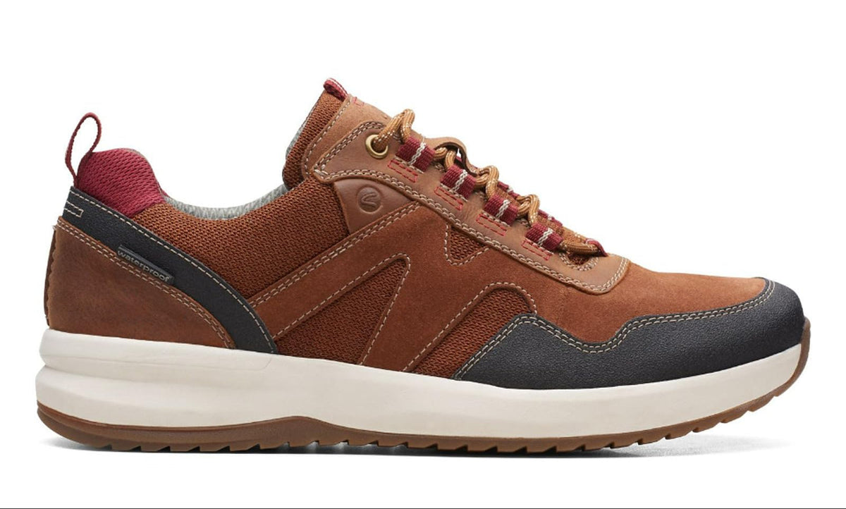 Clarks Wellman Trail Ap Men's Dark Tan Combi 26168719 — product view 1