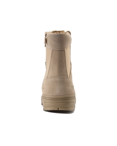 Kiwi Durable Sand Suede 6.5" Zipped Water Resistant Tactical Boots [62100]