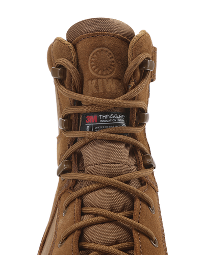 Kiwi Rugged Coyote Suede 7" Zipped Waterproof Tactical Boots [62200]