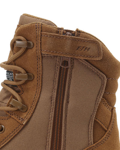Kiwi Rugged Coyote Suede 7" Zipped Waterproof Tactical Boots [62200]