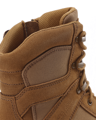 Kiwi Rugged Coyote Suede 7" Zipped Waterproof Tactical Boots [62200]