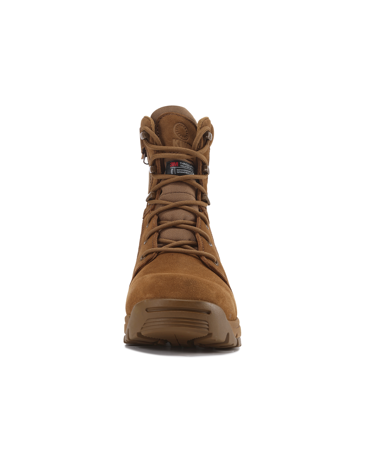 Kiwi Rugged Coyote Suede 7" Composite Toe Zipped Waterproof Tactical Boots [60400]