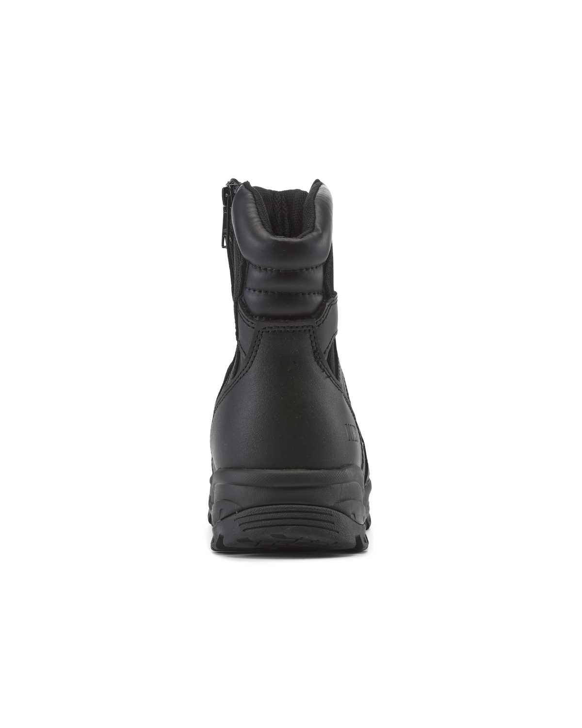 Kiwi Rugged Black Full Grain Leather 7" Zipped Waterproof Tactical Boots [62300]