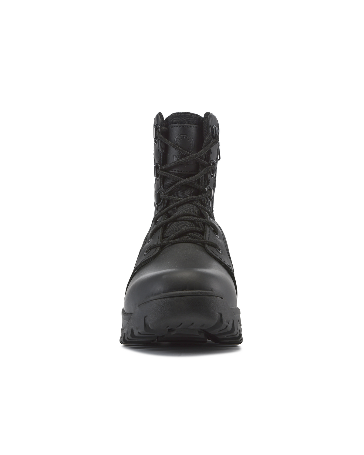 Kiwi Rugged Black Full Grain Leather 7" Zipped Waterproof Tactical Boots [62300]