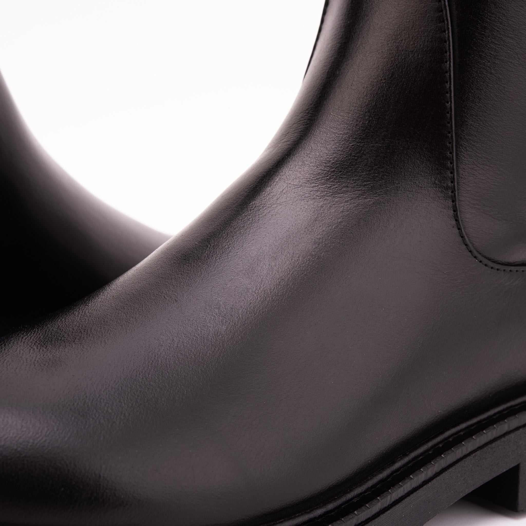The Bellina Black Leather Women’s Knee-High Women Boot