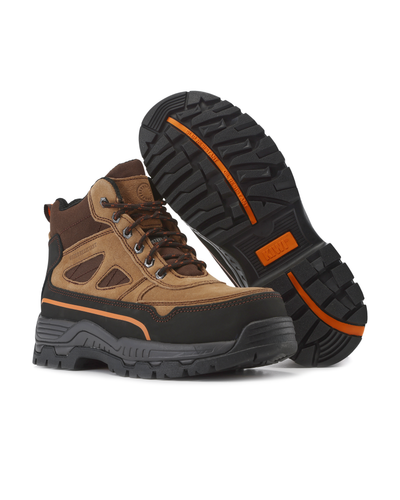 Kiwi Trail Wheat Suede/Nylon 5" Steel Toe Water Resistant Work Boots [63200]