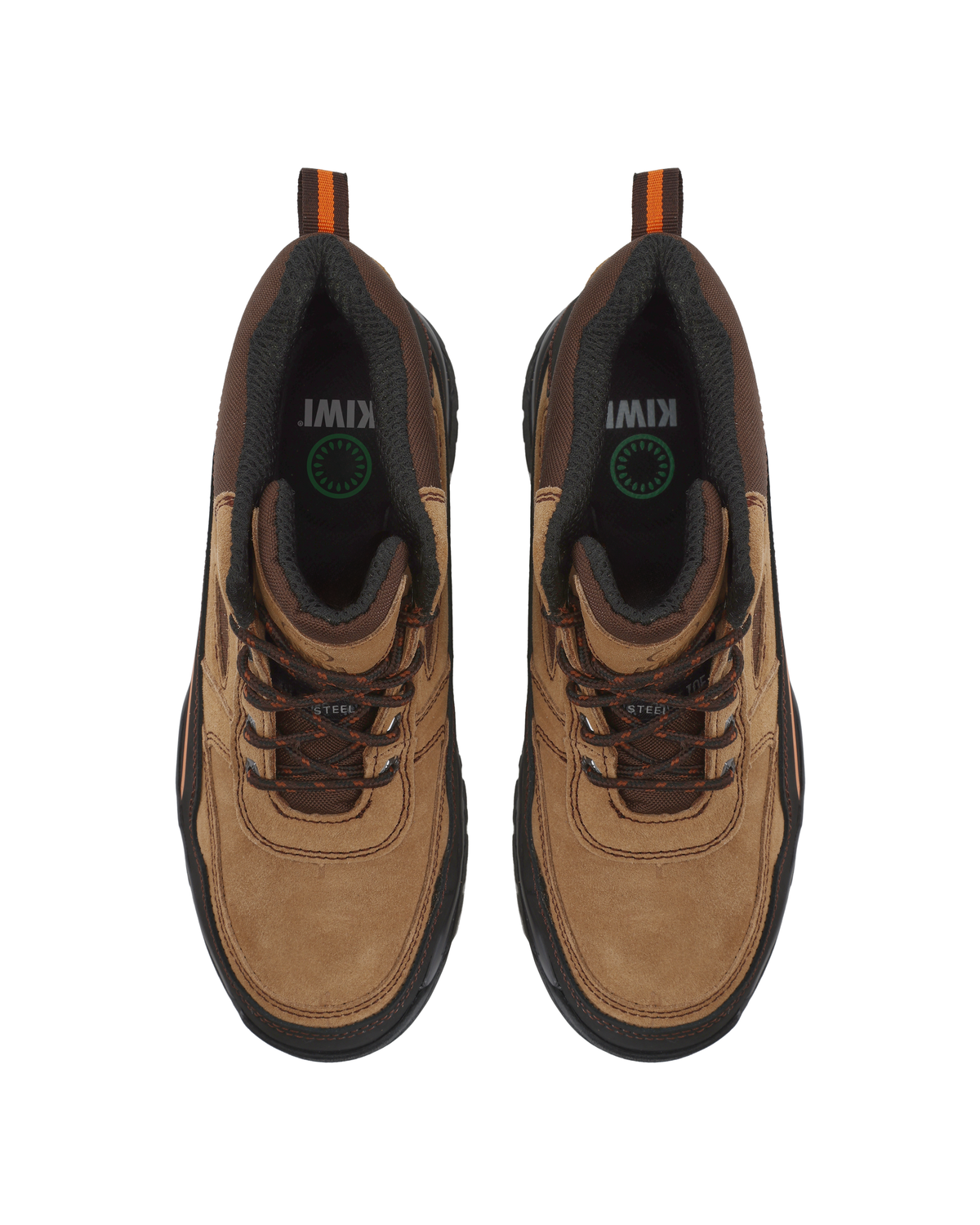 Kiwi Trail Wheat Suede/Nylon 5" Steel Toe Water Resistant Work Boots [63200]