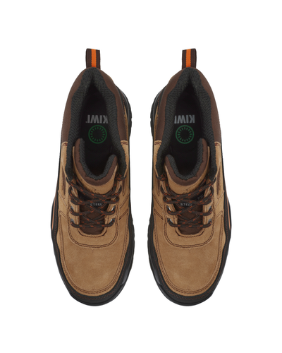 Kiwi Trail Wheat Suede/Nylon 5" Steel Toe Water Resistant Work Boots [63200]