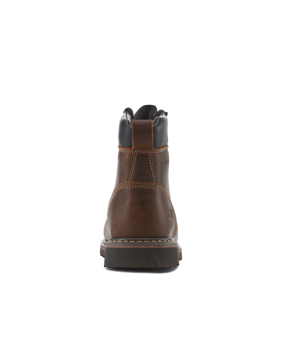 Kiwi Premium Brown Crazy Horse 6" Steel Toe Waterproof Cap-Toe Work Boots [64100]