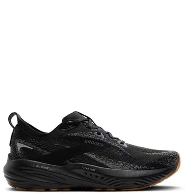 Brooks Glycerin 22 Men's Sneakers — Black/Primer Gray Running