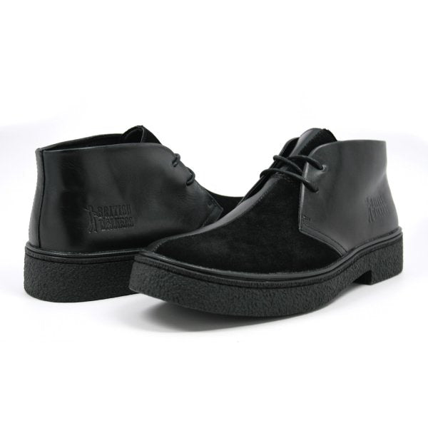 British Walkers Classic Playboy Men's Split Toe Leather and Suede Chukka Boots view 2