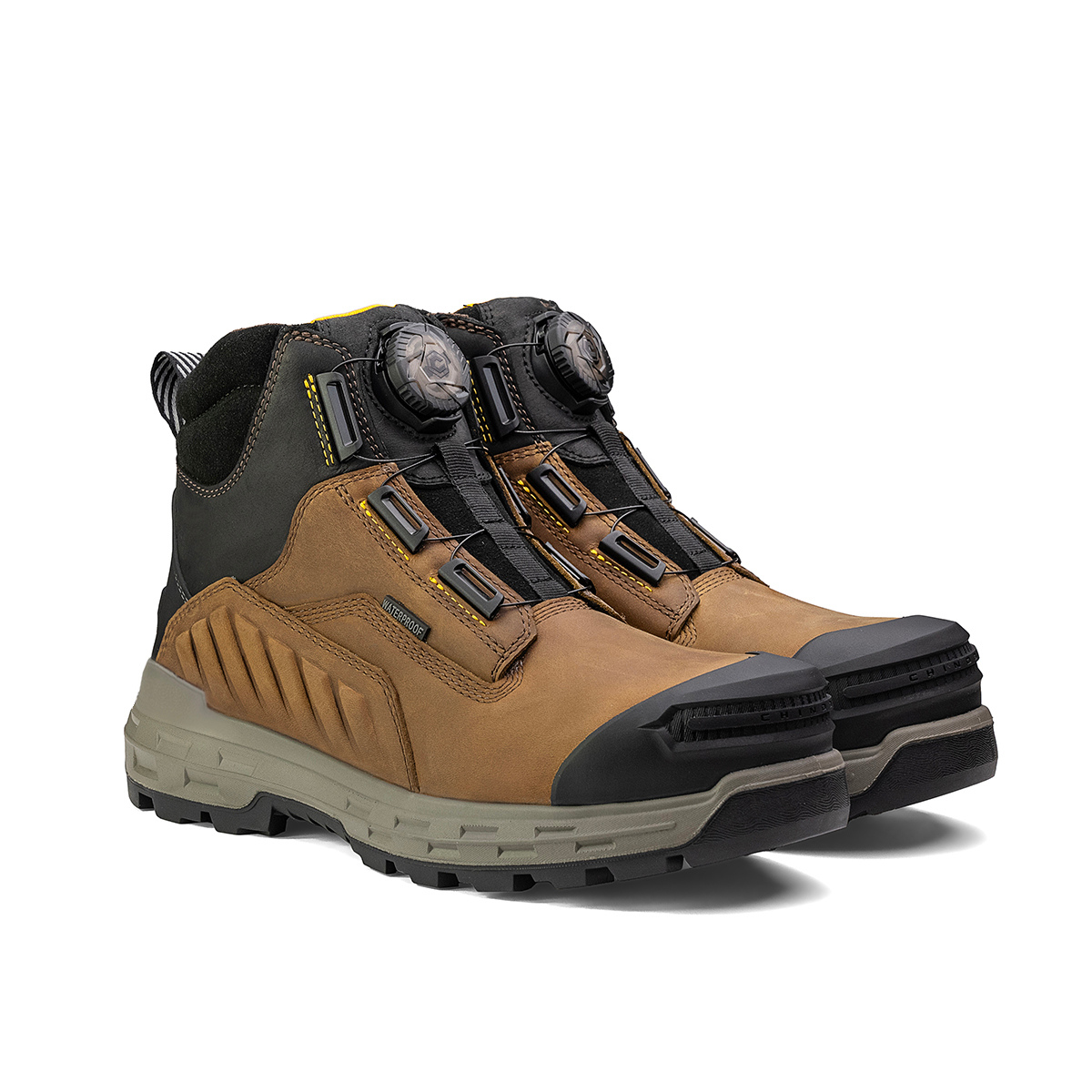 Wildwood 6-inch Composite Toe Turbolace Work Boot Brown Made in USA – product view 5
