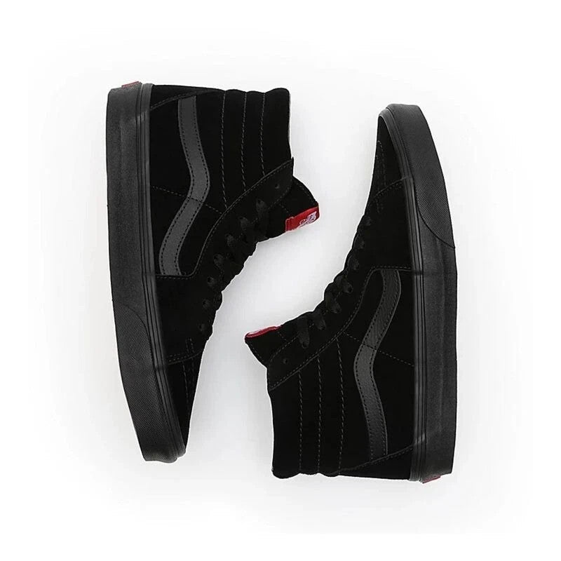 Vans UY Sk8 Hi Trainers Men's Sneakers — Black Leather High-Top