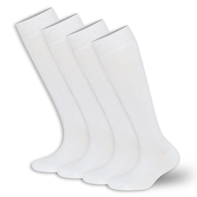 Women’s Bamboo Knee-High Socks 4-Pack – Soft & Breathable