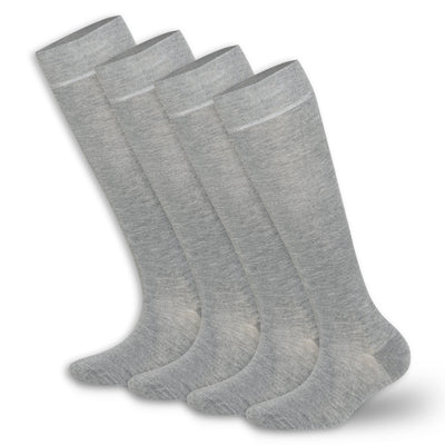 Women’s Bamboo Knee-High Socks 4-Pack – Soft & Breathable