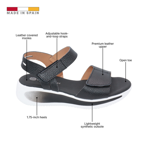 Eric Michael Augusta Women’s Sport Platform Sandal