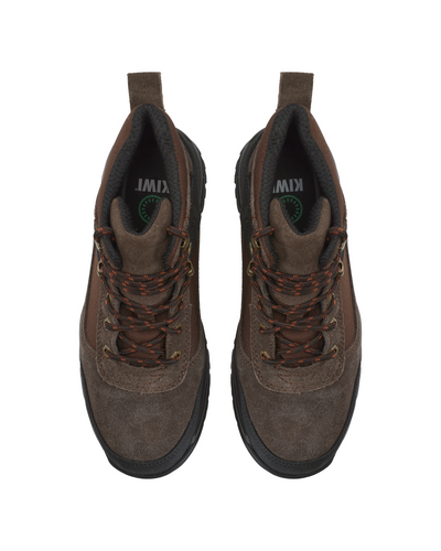 Kiwi Trek Brown Suede/Nylon 5" Composite Toe Water Resistant Work Boots [68500]