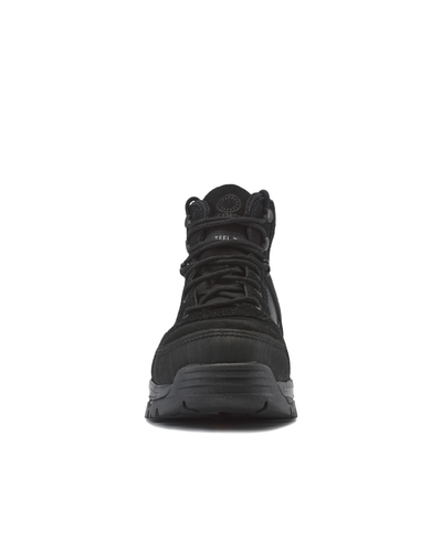 Kiwi Trek Black Suede/Nylon 5" Steel Toe Water Resistant Work Boots [63500]
