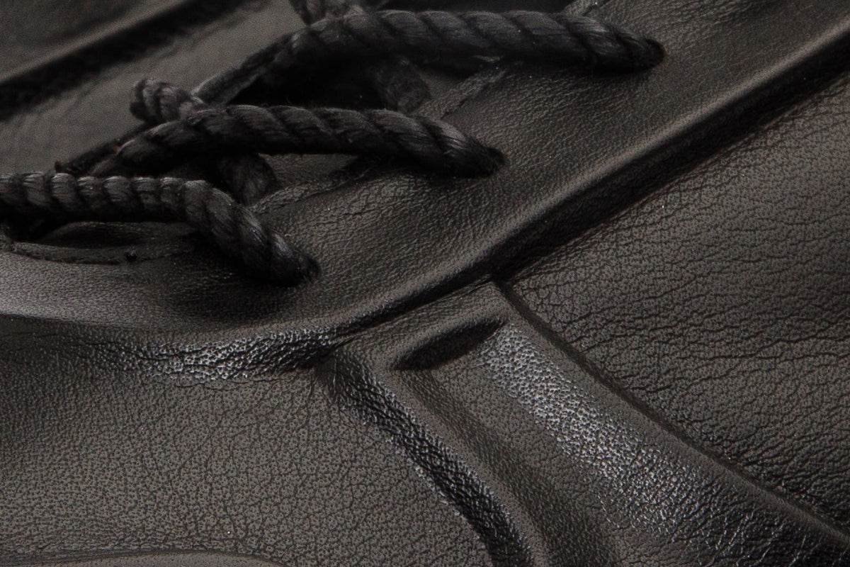 Vinci Leather The Barnett Black Leather Men Sneaker Final Sale! – product view 3