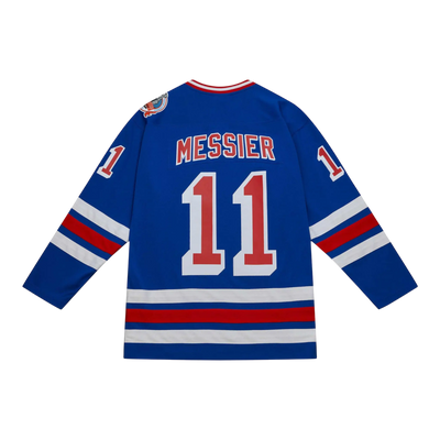 Mitchell & Ness Blue Line Mark Messier New York Rangers 1993 Men Jersey Royal Blue