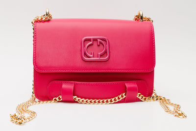 The Maneadero Fuchsia Leather Handbag