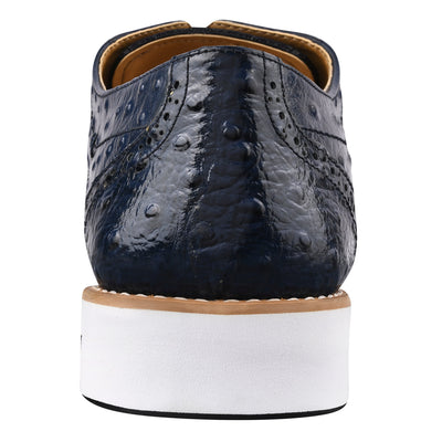 Gutta Leather Textile Casual Sneakers for Men